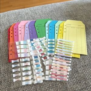 Colorful File Organizer Set